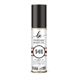 BIOCURA BC Perfume 141 Inspired by Jacob Daisy Eau So Fresh For Women Replica Fragrance Body Oil Dupes Alcohol-Free Sample Travel Size Concentrated Long Lasting Roll-On 0.3 Fl Oz/10ml