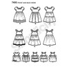 Simplicity Sewing Pattern No. 7486.A Dress Paper 3-8 Years