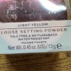 Makeup Revolution Light Yellow Loose Setting Powder Talc Free No
