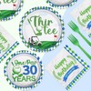 96Pcs Golf 30th Birthday Party Supplies 350GSM Golf Thir-Tee Plates