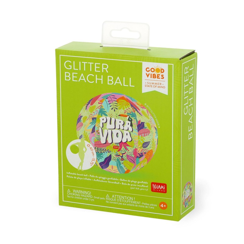 Legami - Inflatable Beach Ball PVC Soft for Children Beach