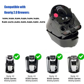 Anbige Replacement Parts Coffee Cup Pod Holder Assembly with base,Compatible with Keurig 2.0 Coffee Maker Models