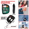 Kingdder 2 Pcs 8 Dip Switch Garage Door Remote Two