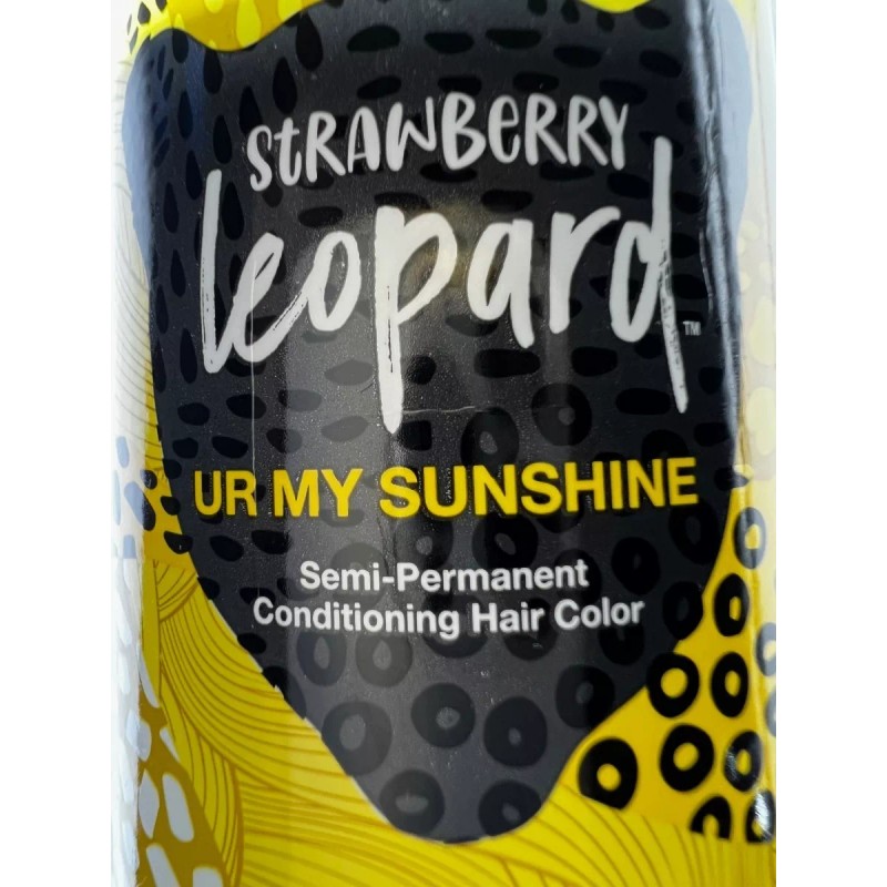 Leopard Tinte Strawberry Leopard Amarillo Sunshine Semiperman 236ml.