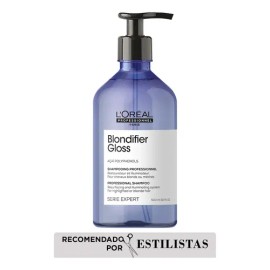Shampoo Loréal Blondifier Gloss Para Cabello Rubio 500 Ml                                                                                             