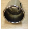 D&D UNIVERSAL FIT 3 3/4"" ROUND STAINLESS STEEL EXHAUST TAIL