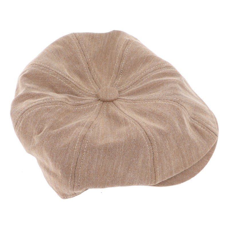Men Newsboy Hat Vintage Style Soft Cotton Casual Octagonal Hats