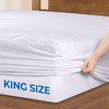 Utopia Bedding Waterproof 5-Sided Mattress Protector King Size, Premium Breathable