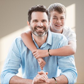 TONY & SANDY Easter Basket Stuffers for Teens Adults Him Boys Gifts Men Birthday Initial Bracelet Teenage Boy Gifts Ideas Trendy Stuff Cool Gifts for Boys Son Grandson Guys Confirmation Baptism