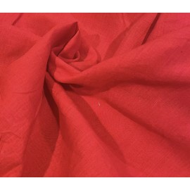 wowfabric4less123 RED  100% linen Fabric 56” Width Sold By The Yard