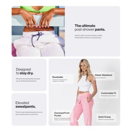 The Original Towel Pant Black