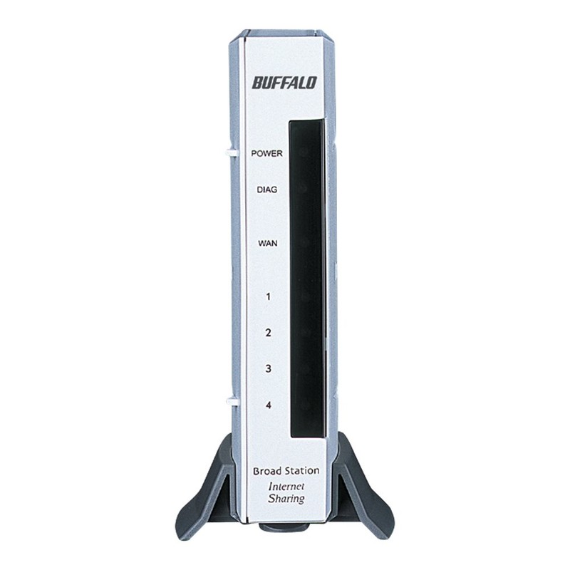 Buffalo BBR-4HG Wired BB Router, High-End Security Model