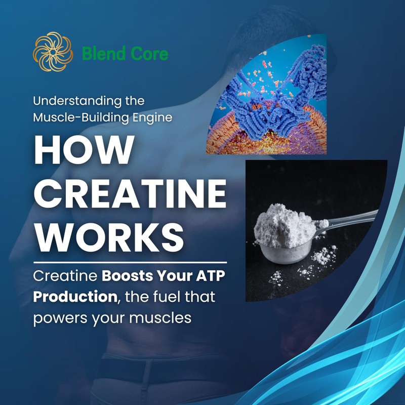Blend Core Blend Core Creatine Monohydrate - Pure & Micronized
