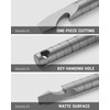 TISUR Titanium EDC Pry Bar, Keychain Prybar Multitool With Beer