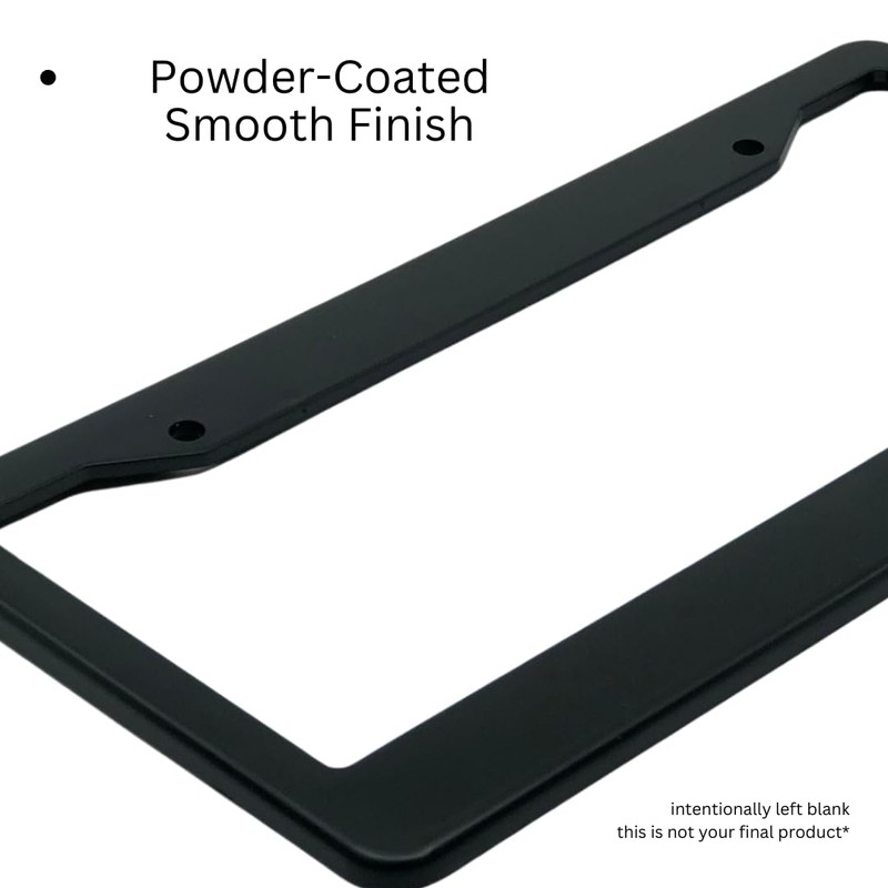 in God We Trust | Christian License Plate Frame (Pack