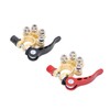 2Pcs Battery Terminal Connectors Car Disconnect 4 Way Positive Negative