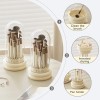 UFORU US Stock Clear Large Capacity Makeup Organizer with Lid