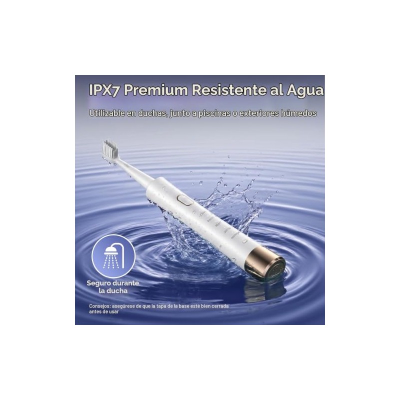 JTF Orthodontic Electric Toothbrush for Braces with 6 U-Shaped Brush