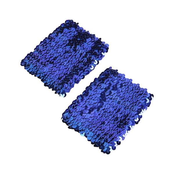 WYLZLKX Stylish Stretchy Elastic Arm Warmers Sparkly Sequin Costume Women