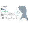 Livinguard Fitness Mask, Adjustable, Washable, Lyocell Microfibre Face Mask