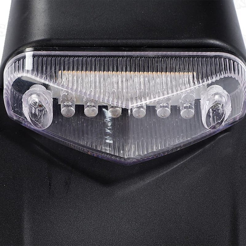 LED Enduro Tail Lamp Motorcycle Off-Road Lens Honda Kawasaki Honda