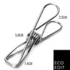 ECO EDIT The Original 316 Marine Grade Metal Laundry Pegs