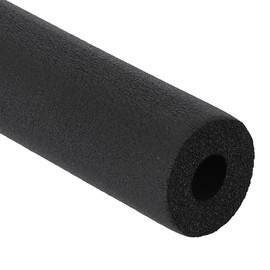 PATIKIL 5/8" (16mm) ID x 6.6Ft x 0.59" Pipe Insulation Foam Tube, Pipe Cover Wrap Roll Bar Tubing for Handle Grip HVAC Air Conditioner Units, Black