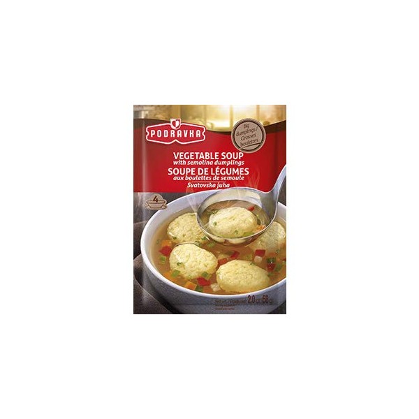 Podravka Vegetable Soup With Semolina Dumplings 2.0 oz