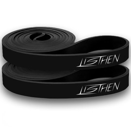 LISTHEN Elastic Resistance Band for Muscle Ups and Fitness, Ideal for Muscle Rehabilitation, Stretching and Yoga, Elastic Bands with Different Resistance for Any Workout (2