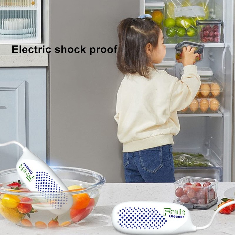 Vegetable Washing Machine IPX7 Waterproof Double Sided Hole Design USB