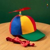 Sintege Propeller Top Cap Rainbow Detachable Hat Nerd Crazy Spinner