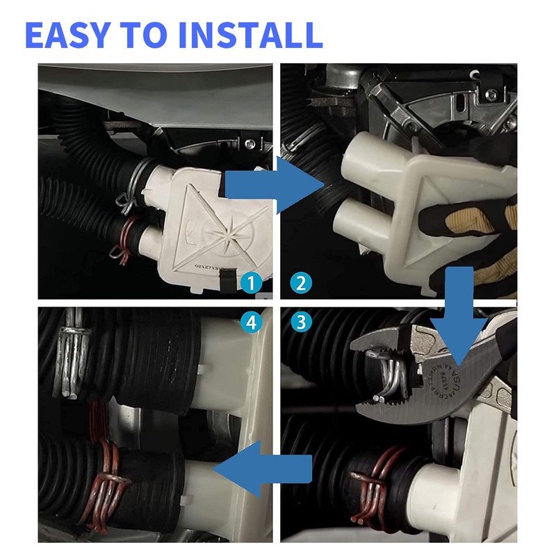 3363394 WP3363394 Washer Drain Pump Washing Machine Pump Replacement Part