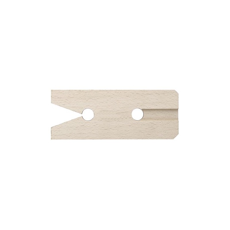 Laubsägetisch 175x65mm a.Buche gehobelt u.geschliffen