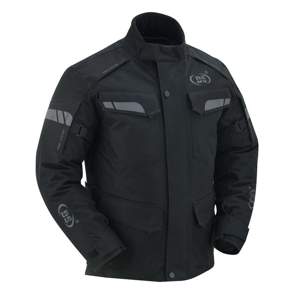 Daniel Smart Men's Motorcycle Jacket Water Resistant & Durable All