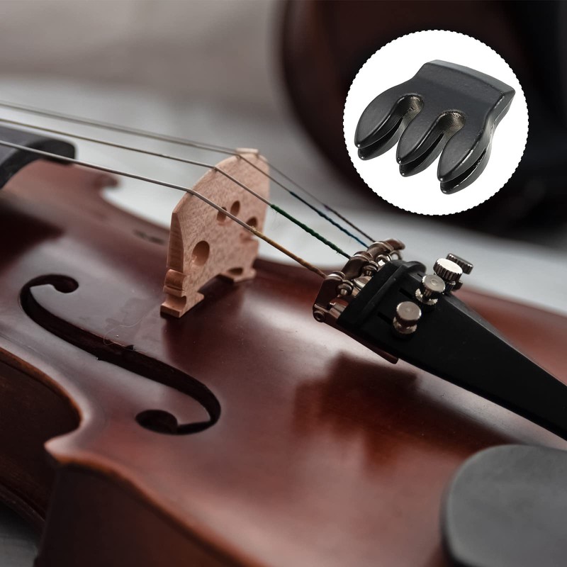 sourcing map Metal Violin Mute 3 Prong Practice Violin Silence