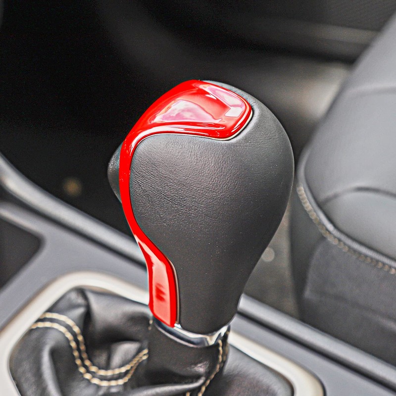 JeCar Car Gear Shift Knob Handle Trim Cover Interior Accessories