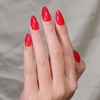 Frinail Red Shimmer Press On Nails for Women - 32Pcs