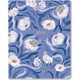 SELLERS PUBLISHING, INC., Garden Bee Weekly Softcover 2026 Planner, 5.75'' X 7.75'', 17-Month Calendar with Stapled Binding