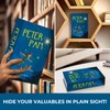 Book Safe with Combination Lock, Hidden Safe (9.5 x 6.2