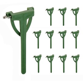 Penta Angel Boutonniere Pins for Men 12Pcs Small Plastic Corsage Base Safety Pins for Wedding Groom Bride Flowers Brooches Making Crafts Decoration (12, 2.68 inch)