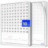 SCRIBBLEDO Dry Erase Number Chart for Students 9”x12” Small White