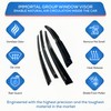IG Window Visor for Kia Soul 2009-2013, Rain Guard Tape-On