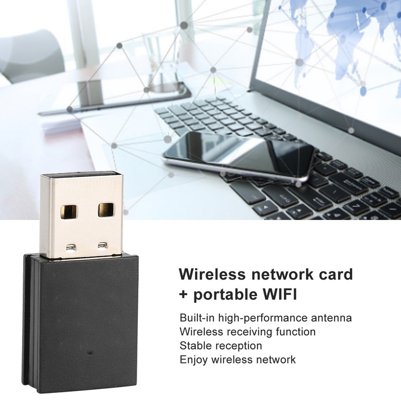 W87 150M Wireless Network Card Audio Transmitter USB WiFi Adapter