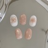 [Handmade Nail Tips] Rose Gold✨ Nail Tips - Short Oval