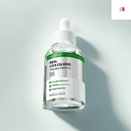 Wellage Real Cica Calming 95 Trouble Ampoule 50mlx1 Quantity per piece / 웰라쥬 리얼 시카 카밍 95 트러블 앰플 50mlx1개 개당 수량