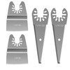 4PCS Oscillating Tool Scraper Blades to Remove for Caulk Adhesive