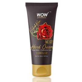 WOW English Rose Gentle Hand Cream - No Parabens, Silicones, Mineral Oil, Color & PG - 40mL
