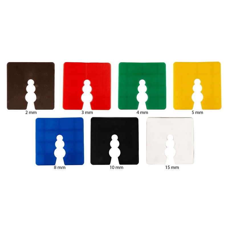 50 x SPACER 5 MM For Socket Track Adjustment Spacer