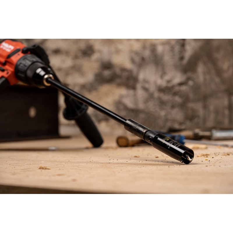 Starrett Holesaw Arbor Extension Bar - A15 12 in/300mm Steel