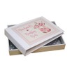 White Cotton Cards Grandparent's Boasting Book Photo Album Pink Vest